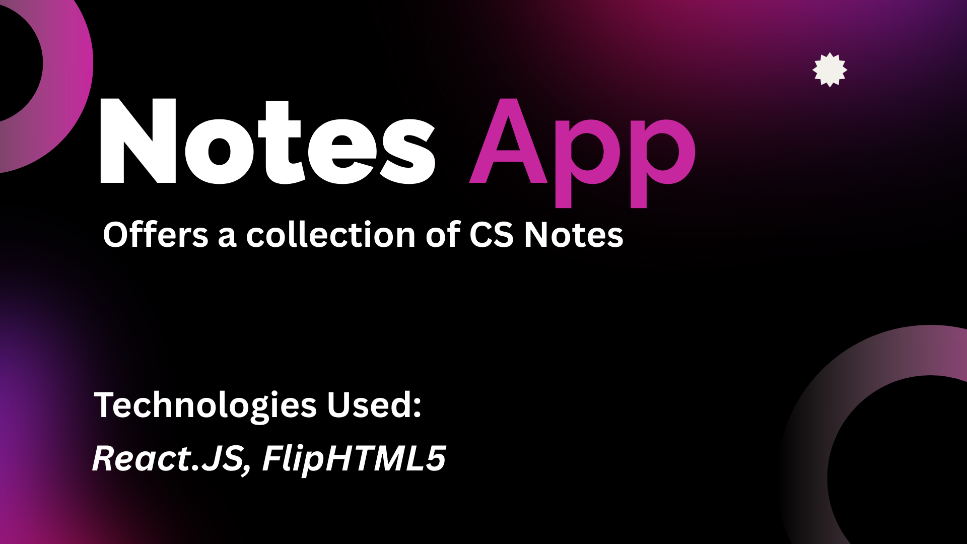 Notes App